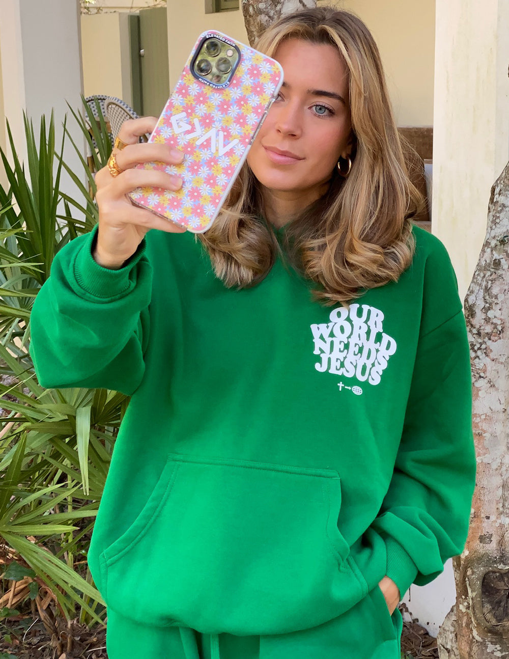 Elevated Faith Floral Highs and Lows Phone Case