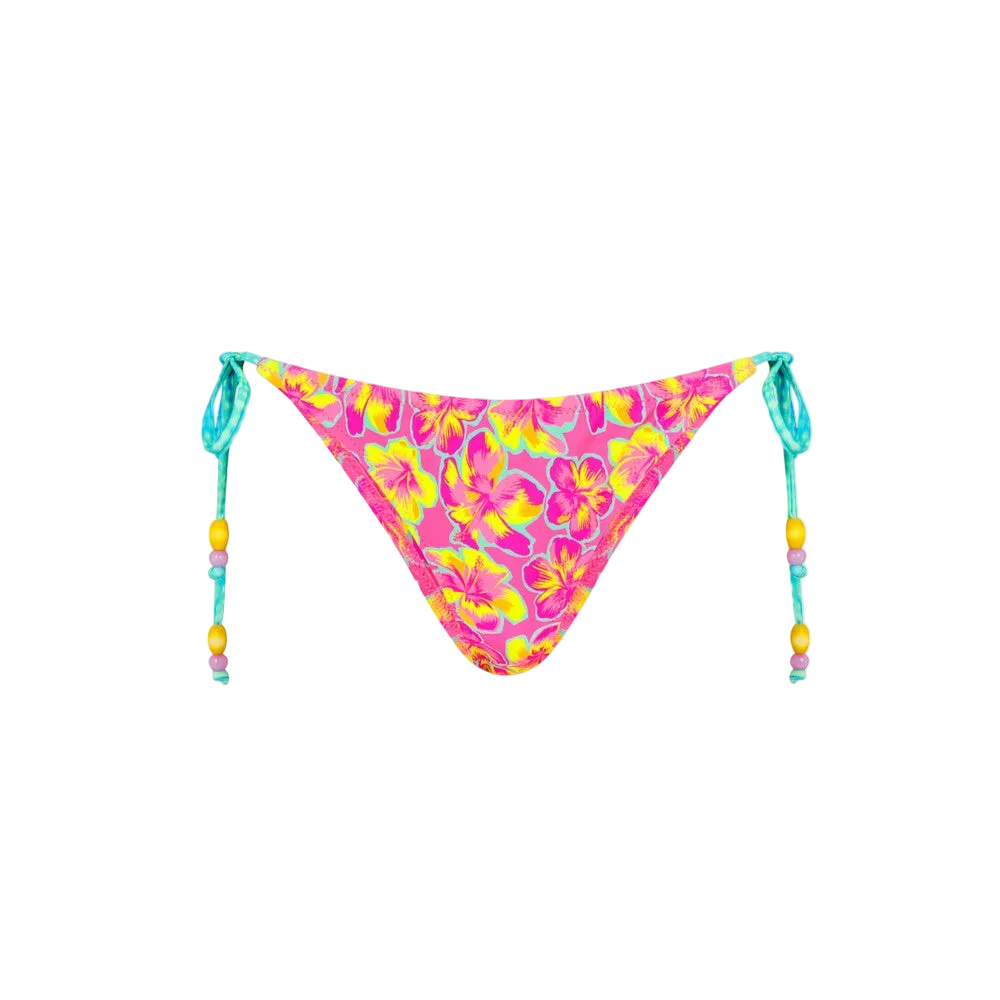 Kulani Kinis Full Coverage Tie Bikini Bottom - Sun Pop