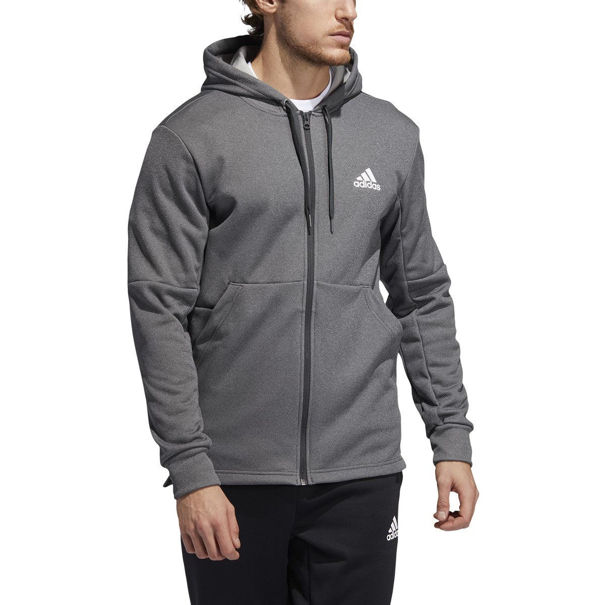 adidas Men's Game & Go Full Zip Hoodie