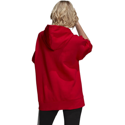 adidas Women's Adicolor 3D Trefoil Half-Zip Hoodie Sweaters