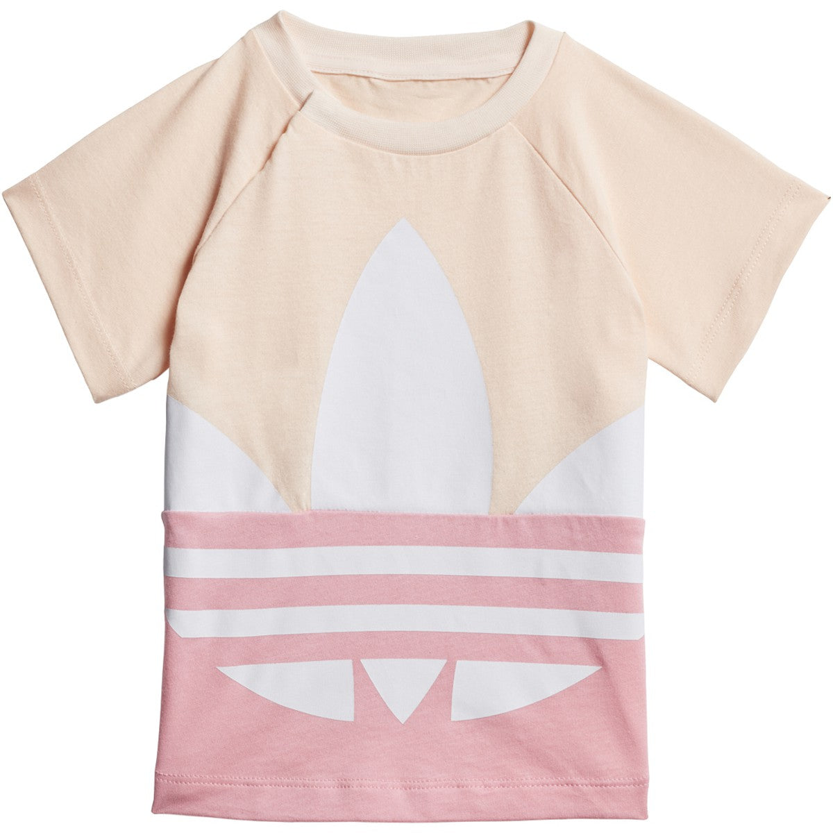 adidas Kids Large Trefoil Short Tee Set T-Shirts