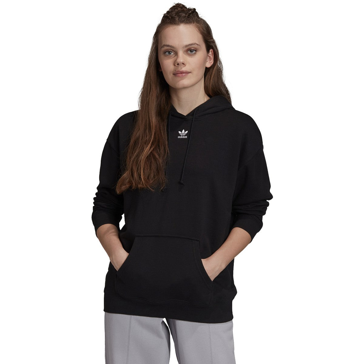 adidas Women's Trefoil Essentials Hoodie