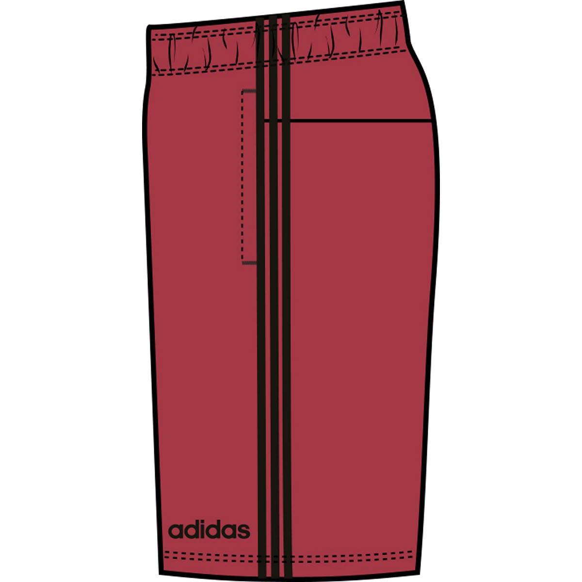 adidas Men's Essentials 3-Stripes Shorts