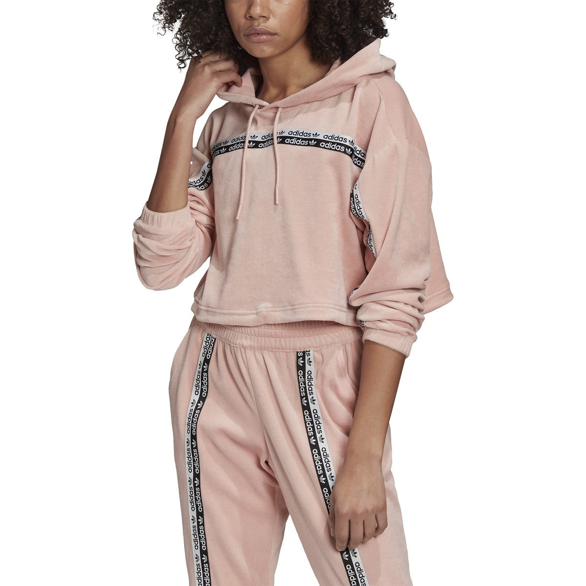 adidas Women's Originals Cropped Hoodie Sweaters