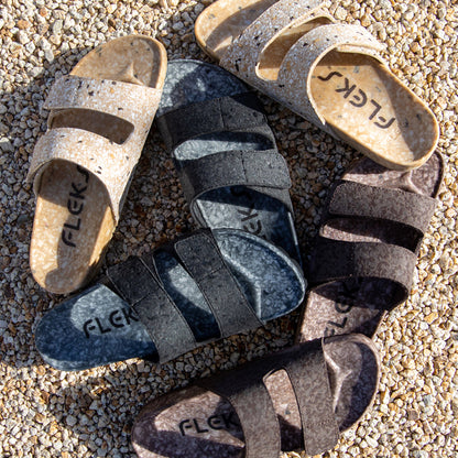 Fleks Unisex Riviera Sandal Fleks On Fleks - Nightfall