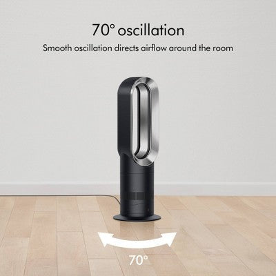 Dyson Refurbished Fan Heater AM09 Hot and Cool Black Nickel
