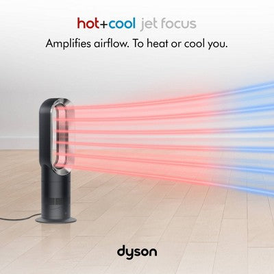 Dyson Refurbished Fan Heater AM09 Hot and Cool Black Nickel