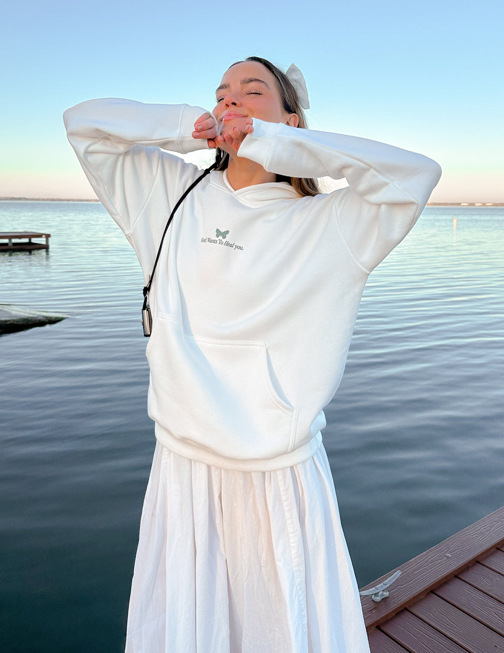 Elevated Faith God Heals Unisex Hoodie