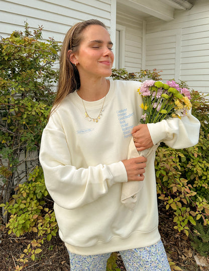 Elevated Faith God Is My Everything Unisex Crewneck