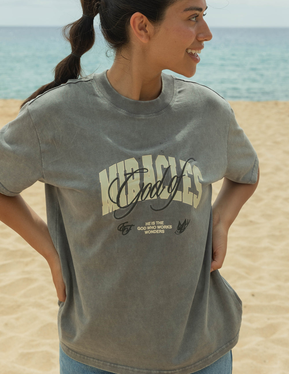 Elevated Faith God of Miracles Unisex Tee