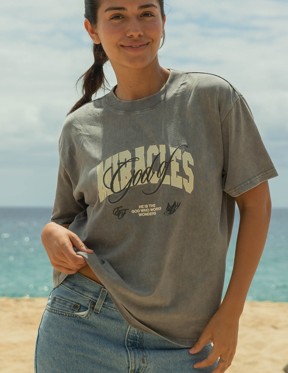 Elevated Faith God of Miracles Unisex Tee