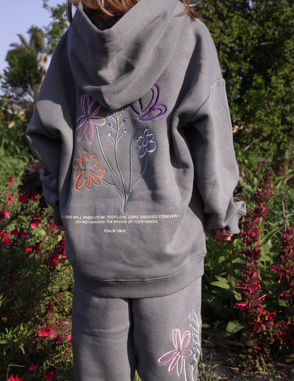 Elevated Faith God's Still Working Kids Hoodie