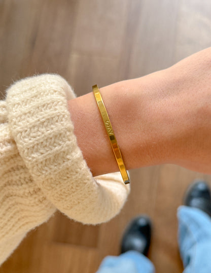Elevated Faith Gold Highs and Lows Cuff Bracelet