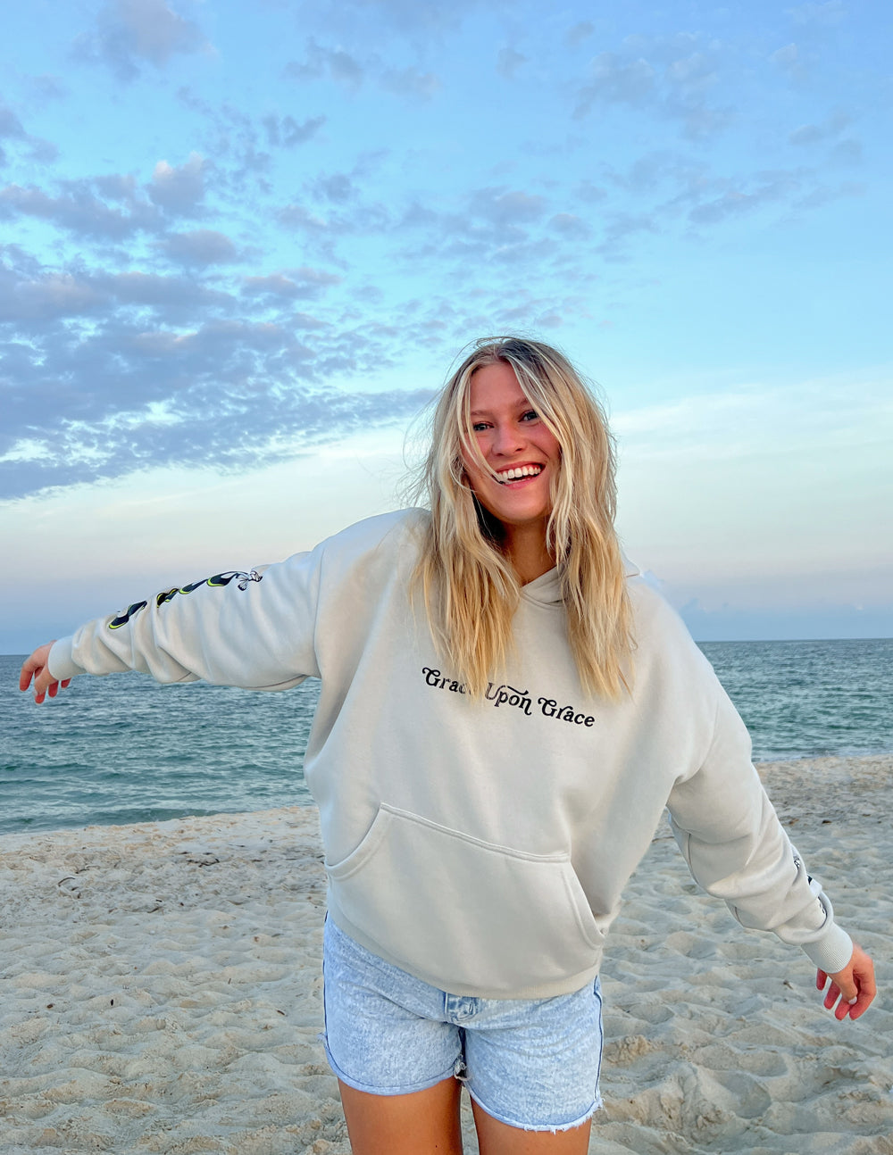 Elevated Faith Grace Upon Grace Unisex Hoodie