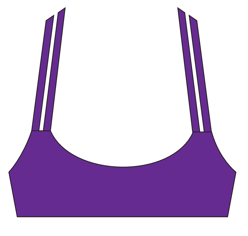 Jolyn Fendrick Bikini Top - Grape