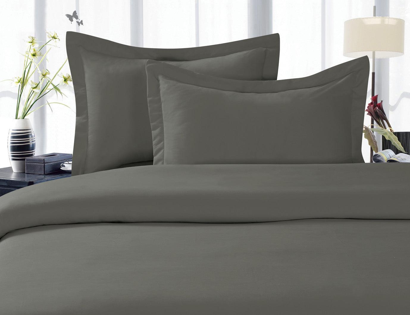 Elegant Comfort Set of 2 Pillow Shams - Luxury and Silky Soft