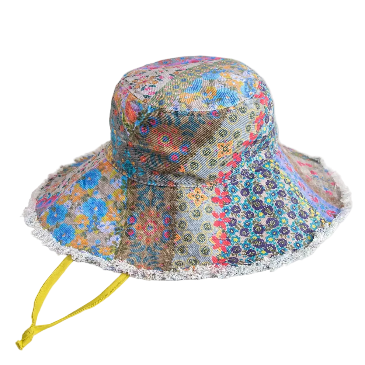 Natural Life Sandy Days Bucket Hat - Folk Flower