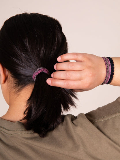Natural Life Textured Hair Ties Set of 10