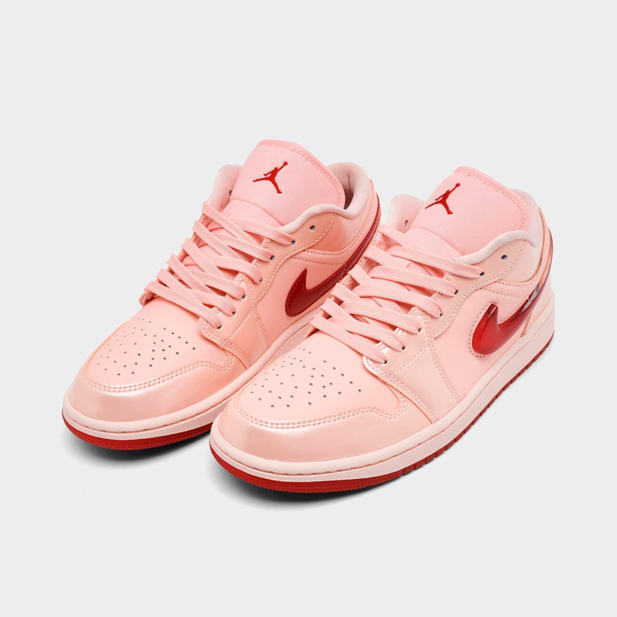 Air Jordan Women's Retro 1 Low 'Patent Valentine's Day' - HF3174-600