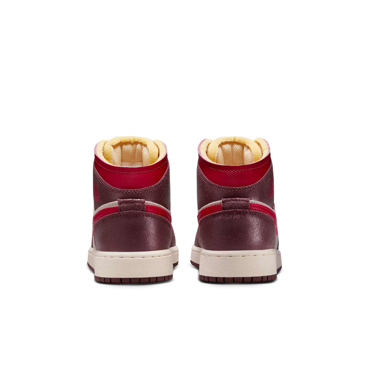 Air Jordan Grade School Retro 1 Mid Se 'Bread, Butter & Sole' Sneakers