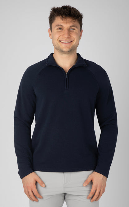 90 Degree by Reflex Men's Lightweight Comfytek Half Zip Top