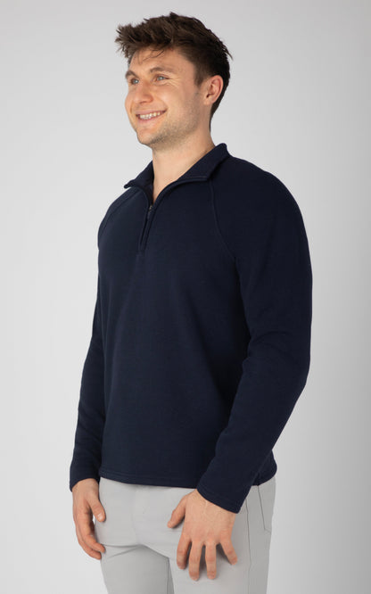 90 Degree by Reflex Men's Lightweight Comfytek Half Zip Top