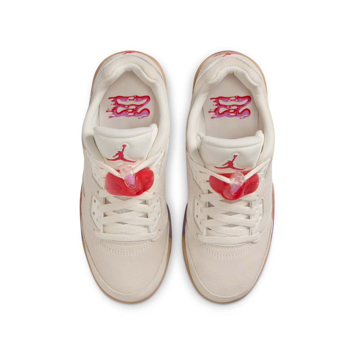 Air Jordan Grade School Retro 5 Low 'Peanut Butter & Jelly' Grade School Sneakers