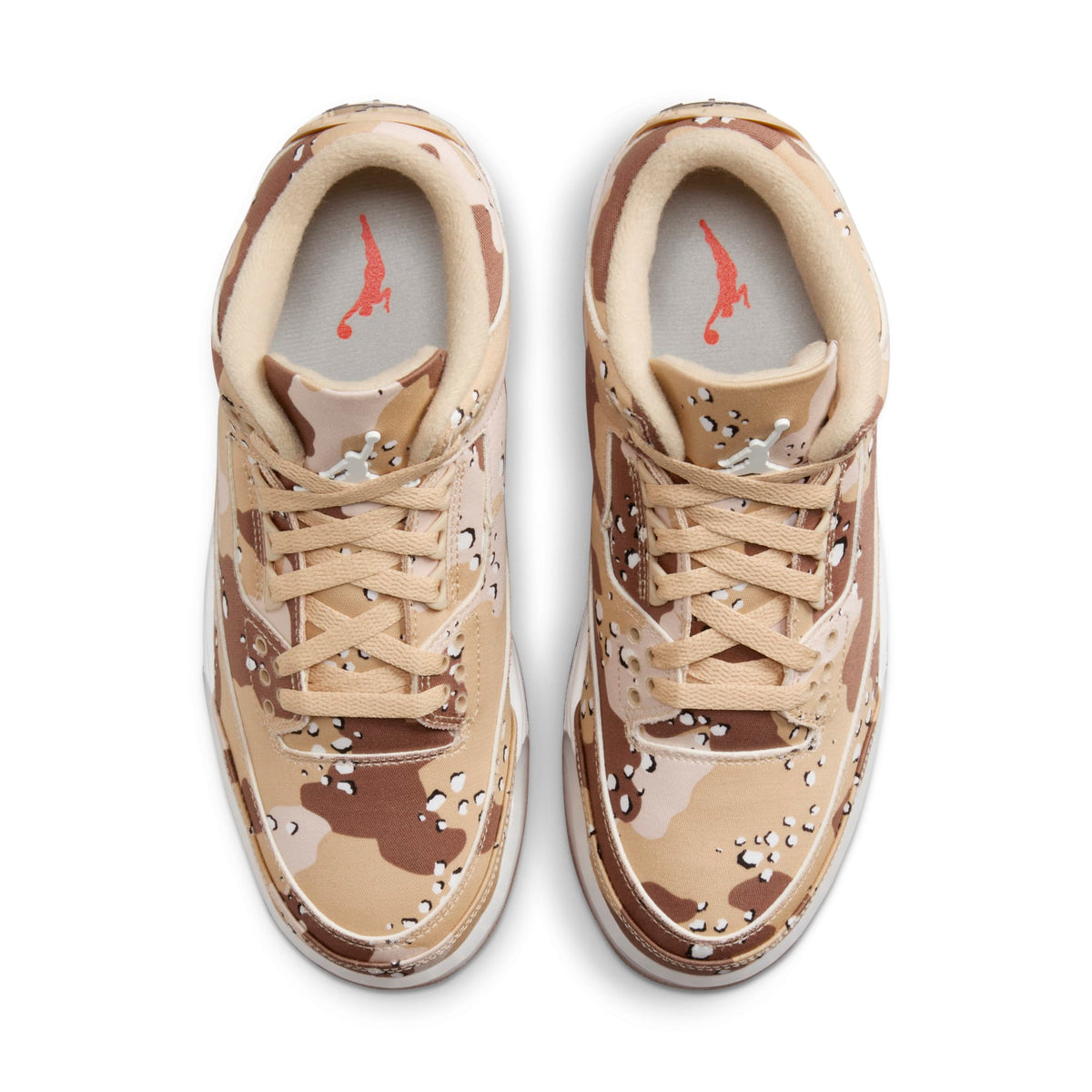 Air Jordan Women's Retro 3 Tex "Desert Camo" Sneakers