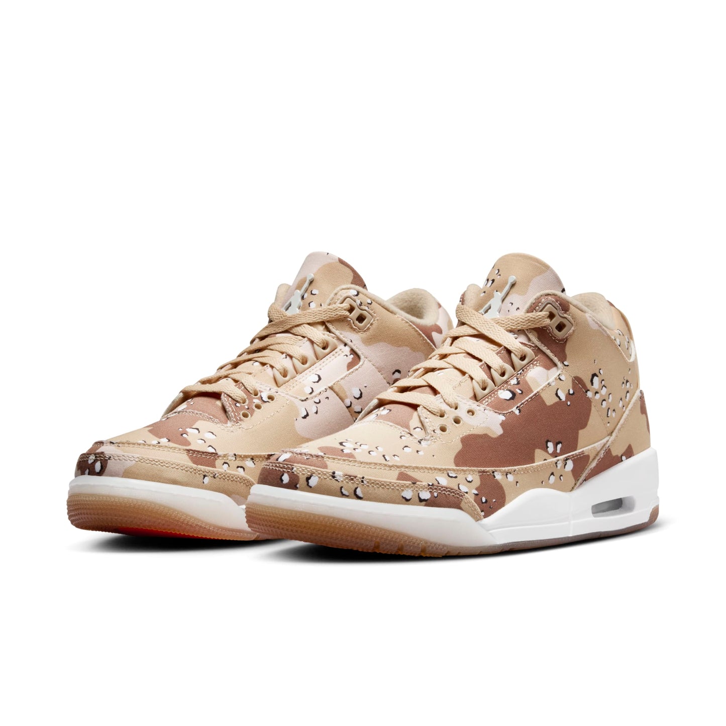 Air Jordan Women's Retro 3 Tex "Desert Camo" Sneakers