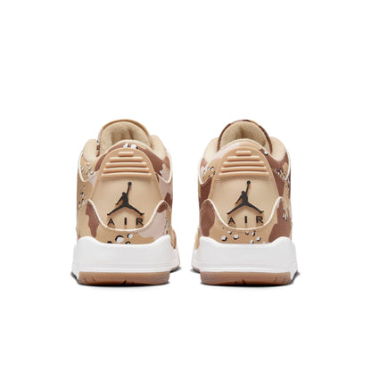 Air Jordan Women's Retro 3 Tex "Desert Camo" Sneakers