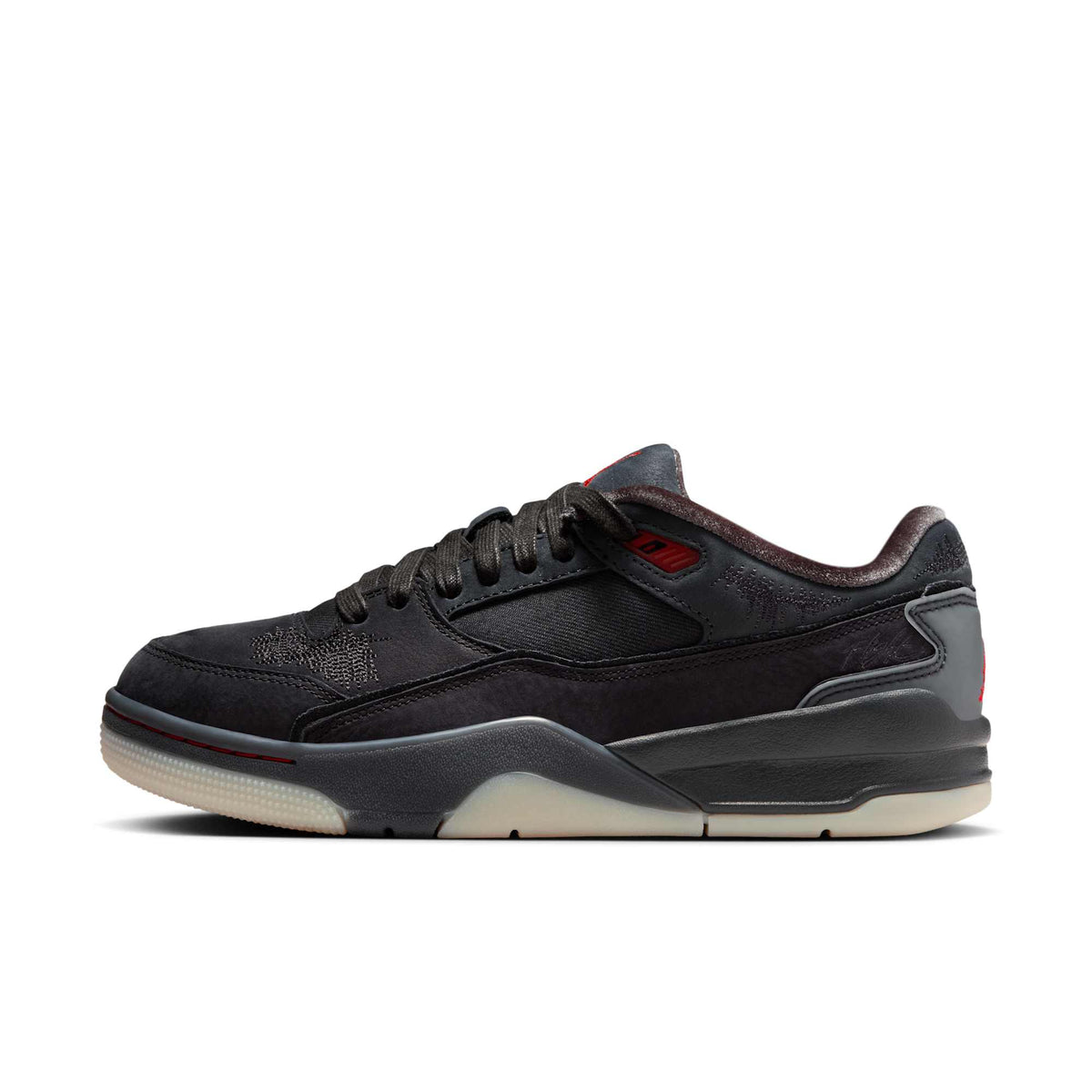 Air Jordan Women's Flight Court 'Who Decides War Bred' Sneakers