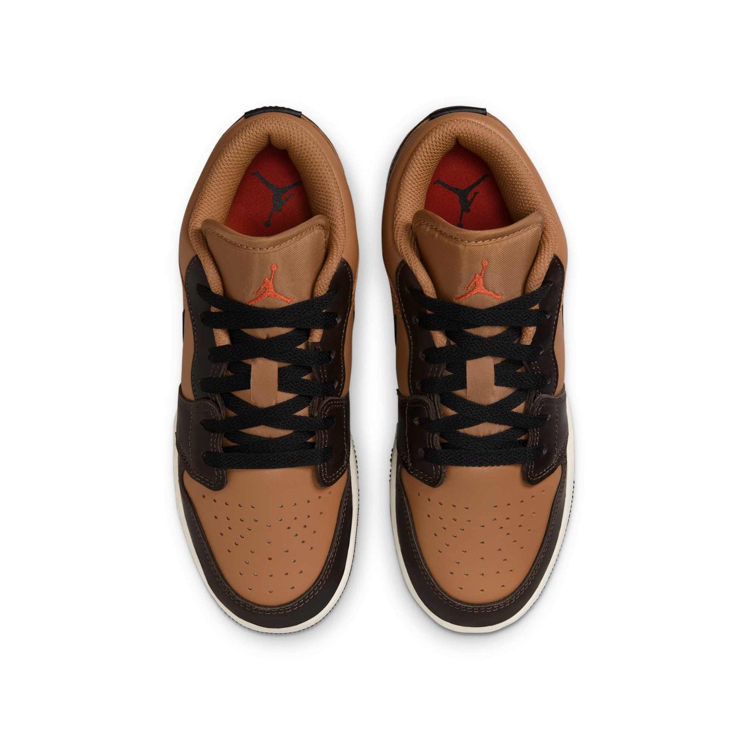Air Jordan Grade School Retro 1 Low Se 'Flax Baroque Brown' Gs Sneakers