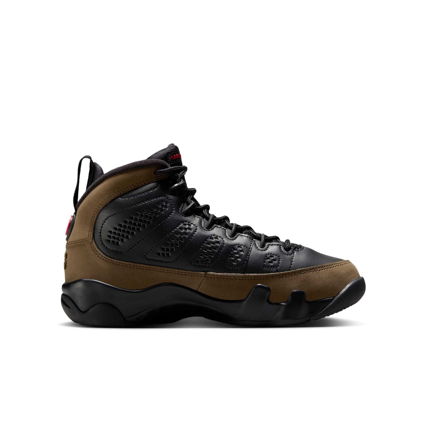 Air Jordan Grade School Retro 9 'Olive' Sneakers