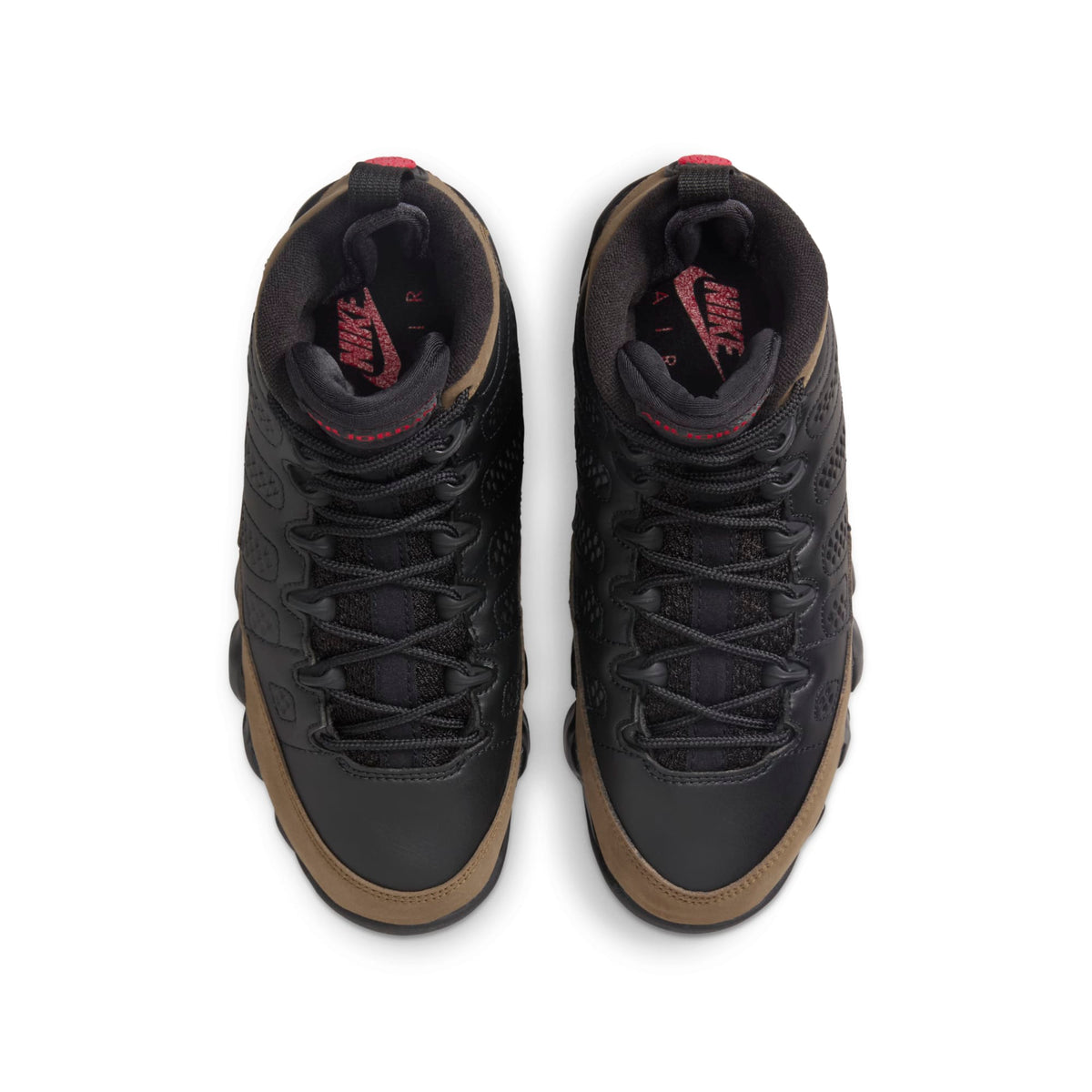Air Jordan Grade School Retro 9 'Olive' Sneakers