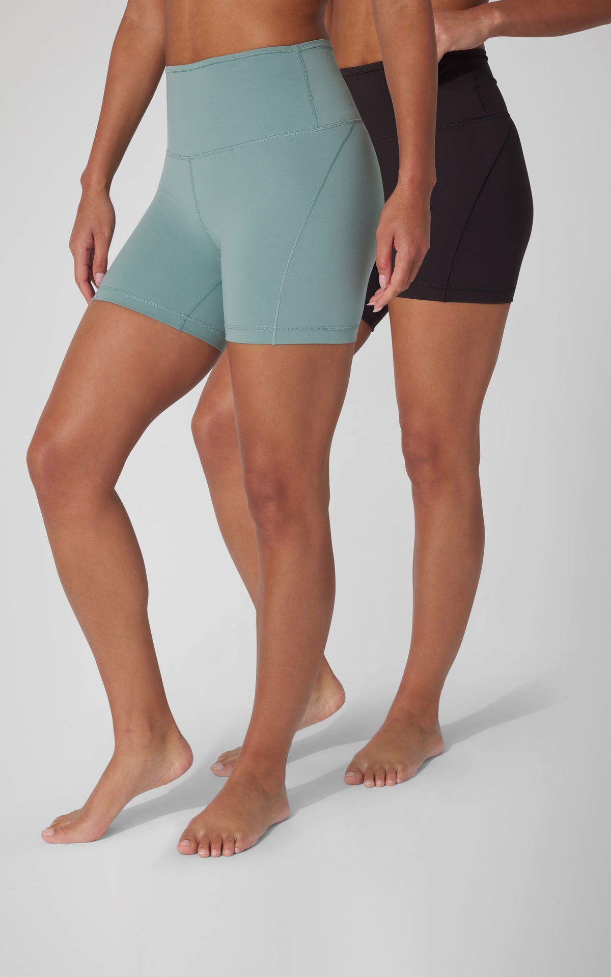 90 Degree by Reflex 2 PK 5" Wonderlink Super High Elastic Free Waistband Short