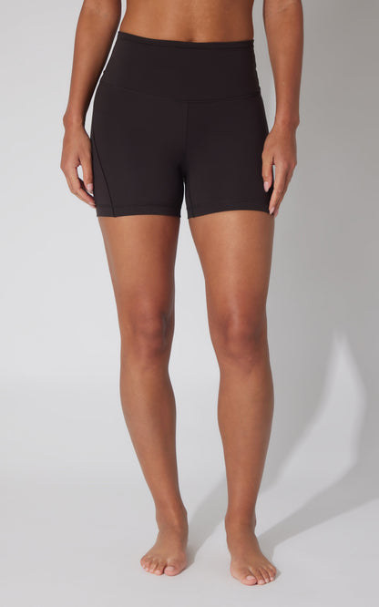 90 Degree by Reflex 2 PK 5" Wonderlink Super High Elastic Free Waistband Short