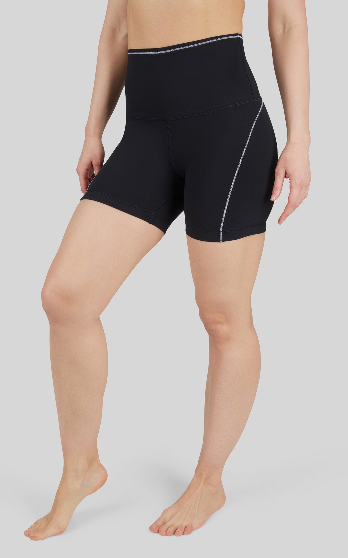 90 Degree by Reflex 2 PK Lux Super High Waist 5" Bike Short