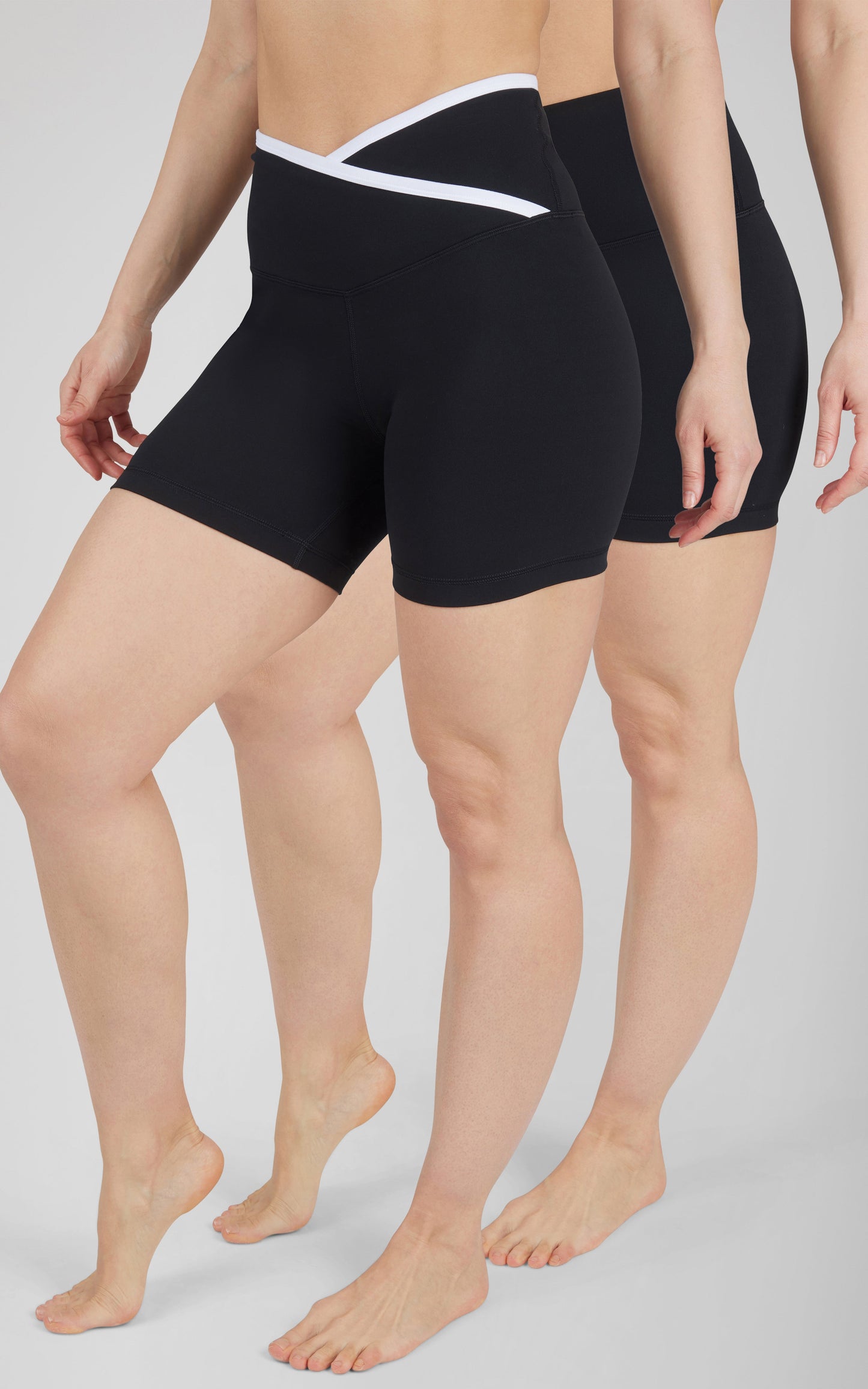 90 Degree by Reflex 2 PK Lux Crossover 5" Bike Short