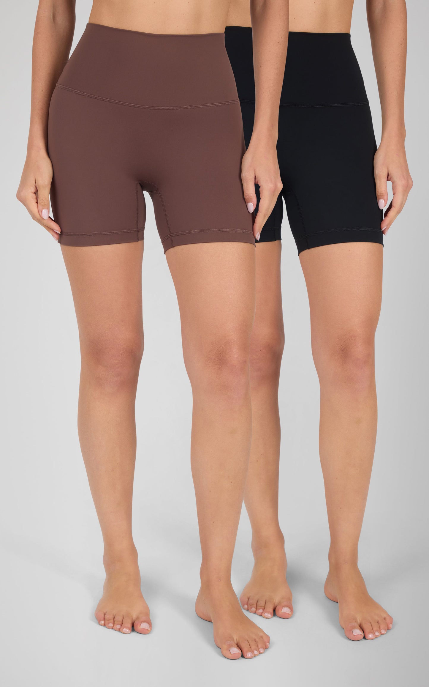 90 Degree by Reflex SKN Everyday 5” Basic Shorts 2 PK