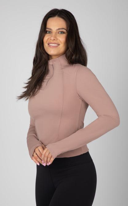 90 Degree by Reflex Lux Crosstrain Everyday Half Zip Jacket