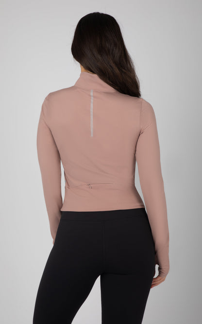 90 Degree by Reflex Lux Crosstrain Everyday Half Zip Jacket