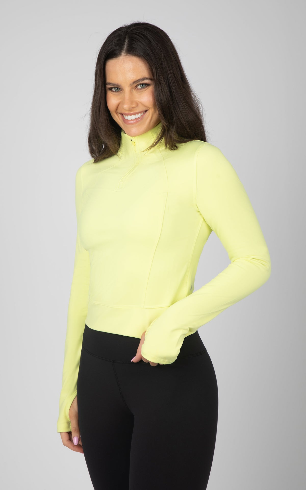 90 Degree by Reflex Lux Crosstrain Everyday Half Zip Jacket