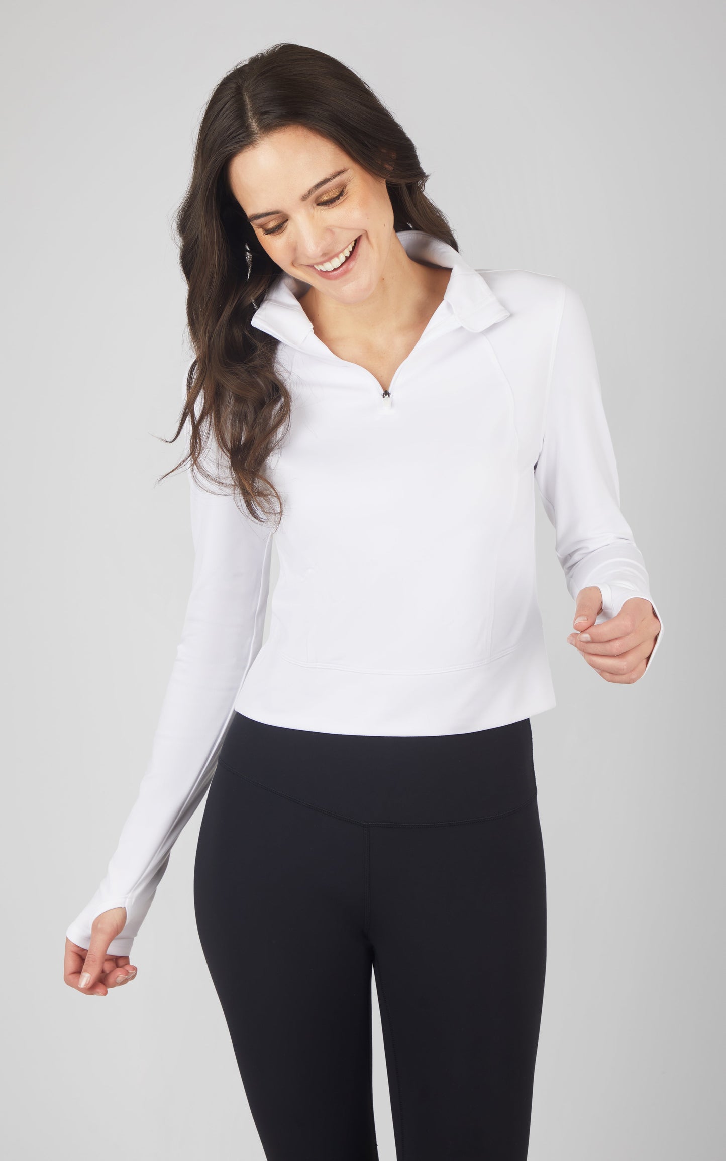 90 Degree by Reflex Lux Crosstrain Everyday Half Zip Jacket