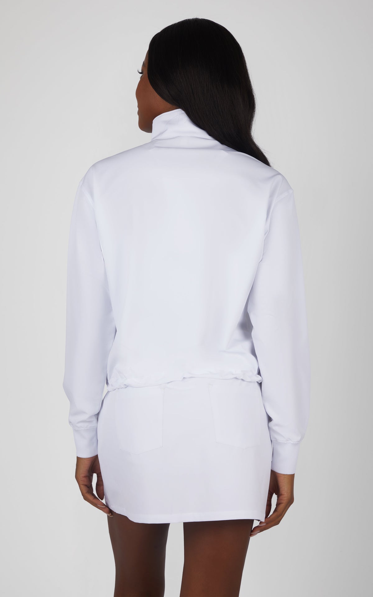 90 Degree by Reflex Citylite Half Zip Cinched Hem Jacket