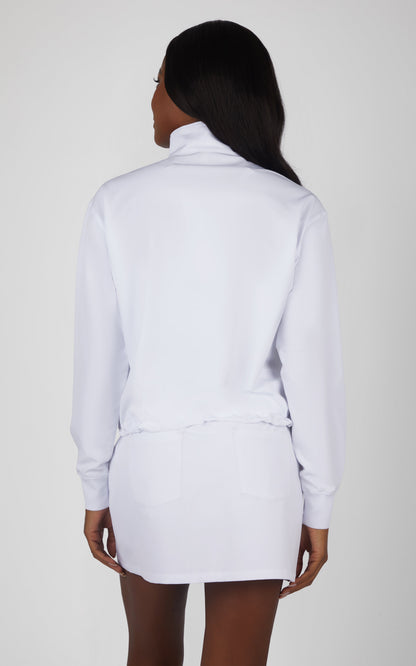 90 Degree by Reflex Citylite Half Zip Cinched Hem Jacket