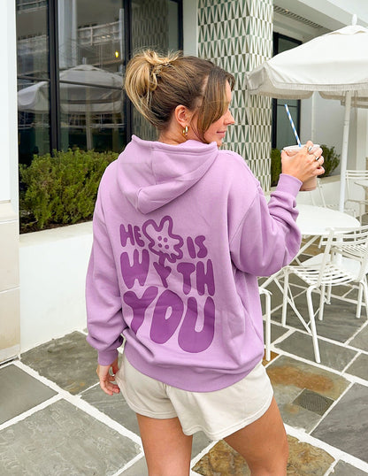 Elevated Faith He Is With You Unisex Hoodie