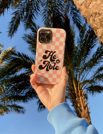 Elevated Faith He is Able Phone Case