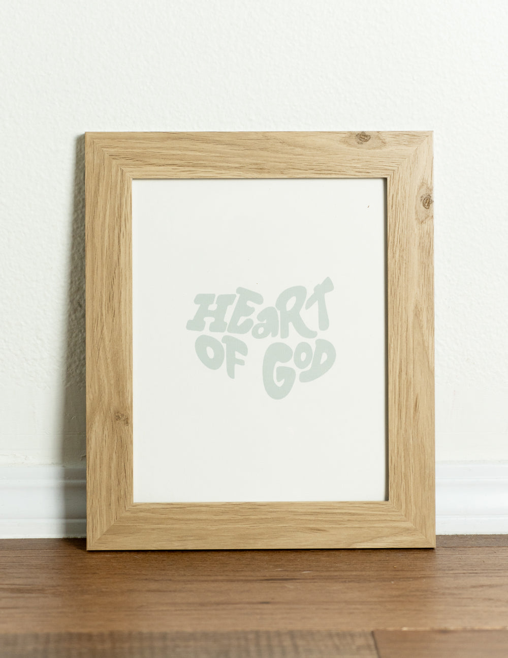 Elevated Faith Heart of God Print