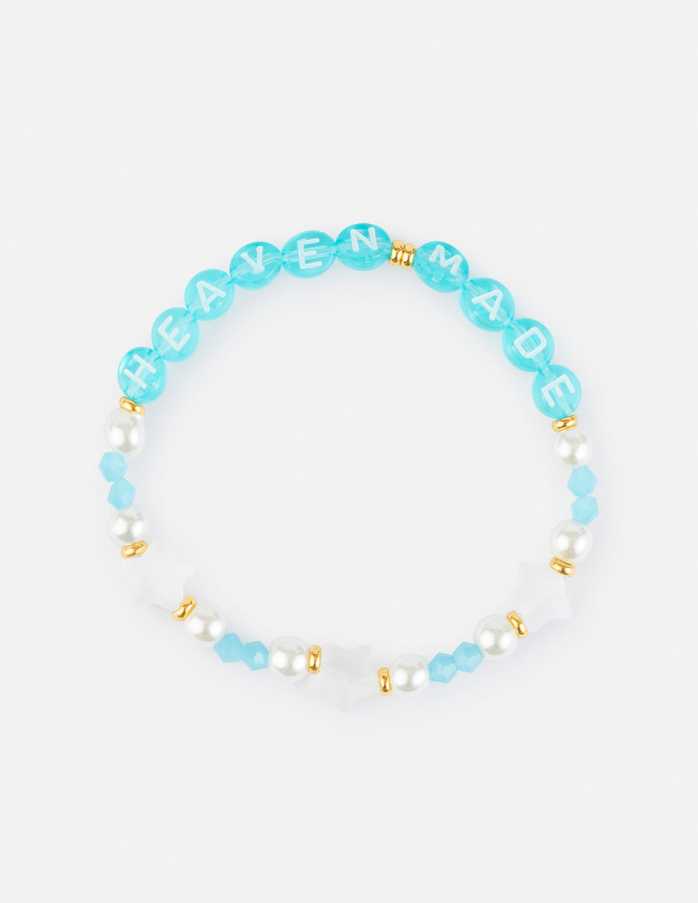 Elevated Faith Heaven Made Letter Bracelet