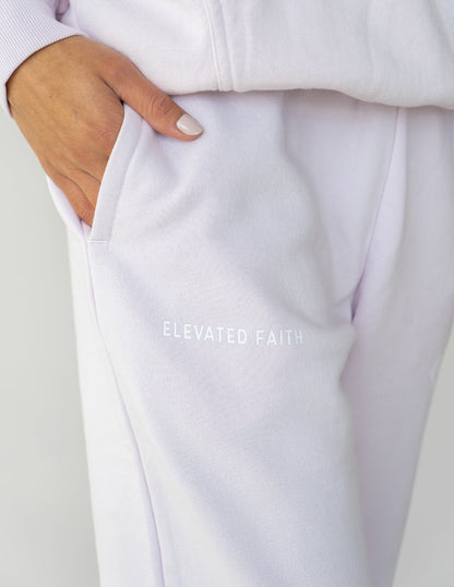 Elevated Faith Highs and Lows Purple Unisex Sweatpant